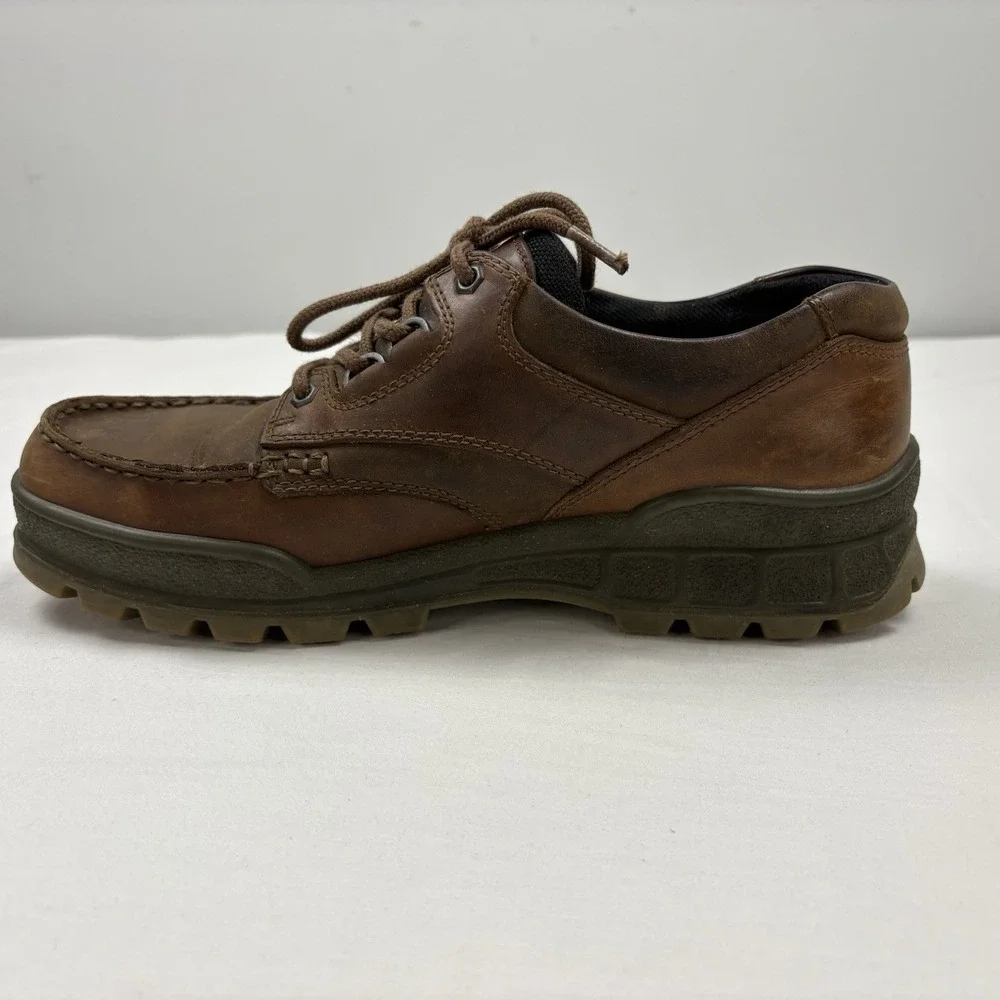 Ecco Track II GTX Gore-Tex Waterproof Low-Top Hikers Brown EU 44 US 10.5 EUC